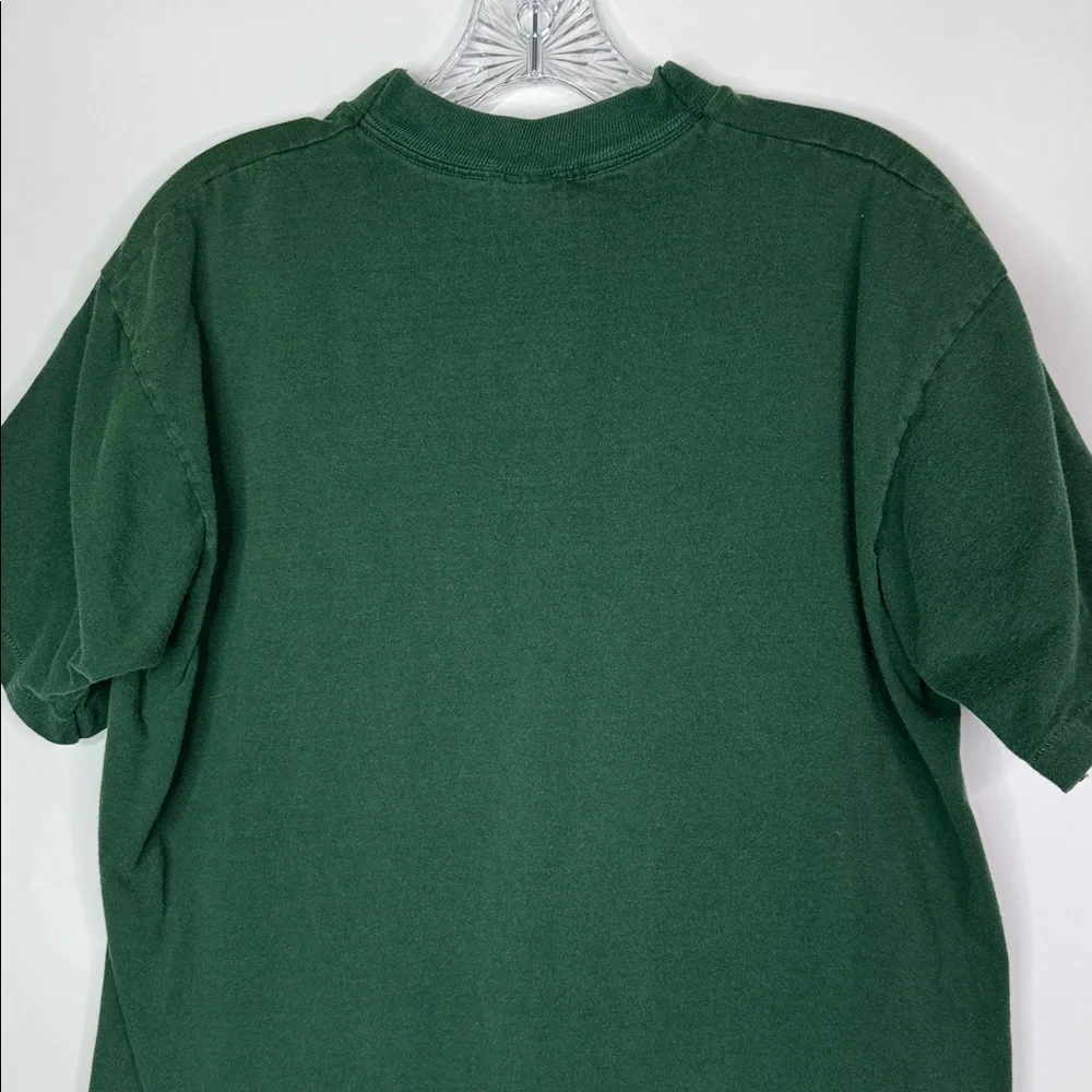 Vintage Artex Spotswear Green Bay Packers Green Single Stitch Tshirt 1993 Large
